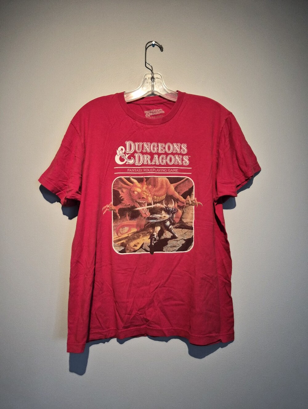 Dungeons & Dragons Red Graphic T-Shirt